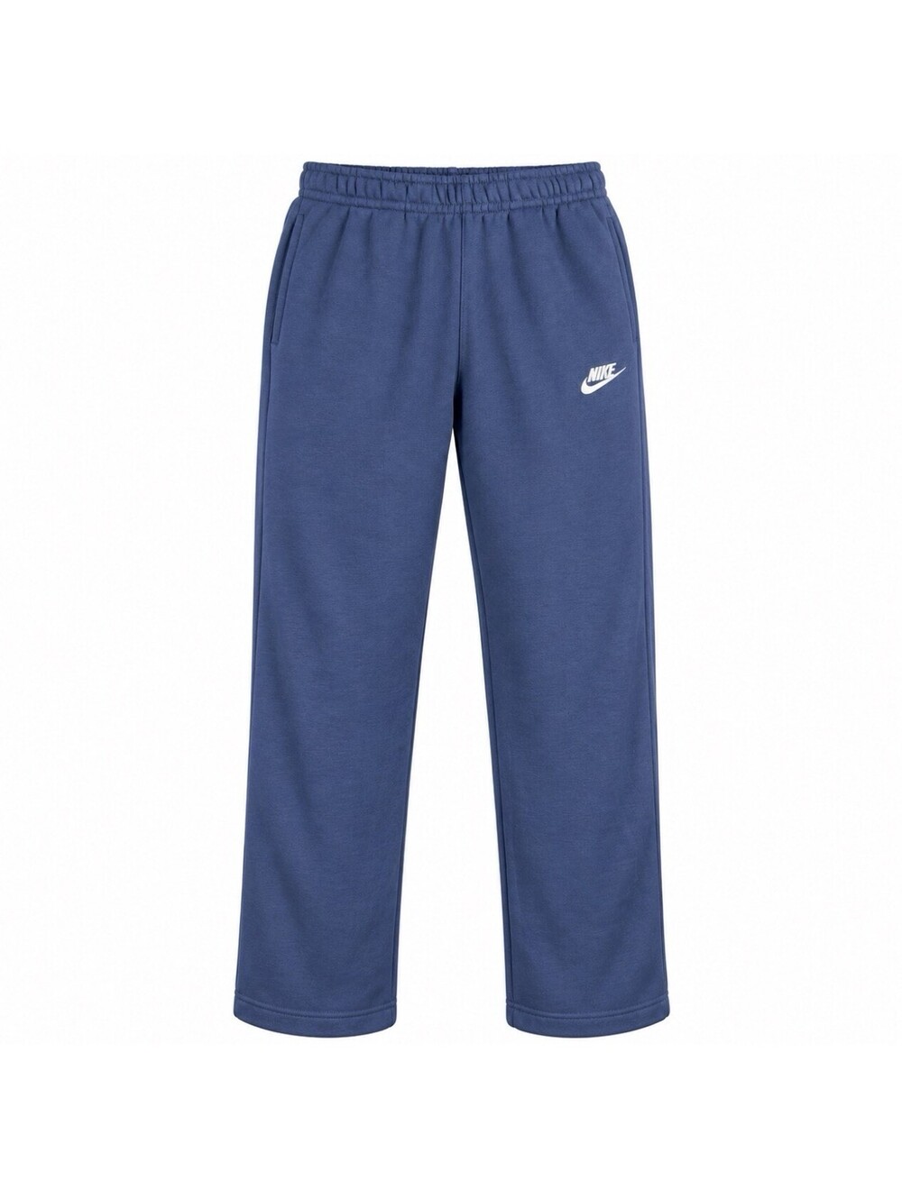 Nike Sweatpants Men’s XXL Blue Standard Fit Straight Leg Fleece Jogger Pants New